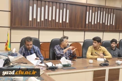 پنجمین دیدار صمیمانه سرپرست دانشگاه فرهنگیان یزد با اعضای شورای صنفی پردیس های استانی برگزار شد. 
 5