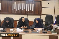 پنجمین دیدار صمیمانه سرپرست دانشگاه فرهنگیان یزد با اعضای شورای صنفی پردیس های استانی برگزار شد. 
 6