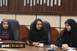 پنجمین دیدار صمیمانه سرپرست دانشگاه فرهنگیان یزد با اعضای شورای صنفی پردیس های استانی برگزار شد. 
 8