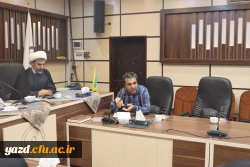 پنجمین دیدار صمیمانه سرپرست دانشگاه فرهنگیان یزد با اعضای شورای صنفی پردیس های استانی برگزار شد. 
 9