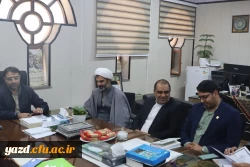 هشتمین جلسه ستاد اقامه نماز دانشگاه فرهنگیان استان یزد برگزار شد.
 3