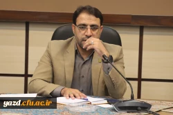 نشست عملیاتی سرپرست دانشگاه فرهنگیان یزد با معاونین و کارشناسان فرهنگی پردیس های استانی برگزار شد.
 3