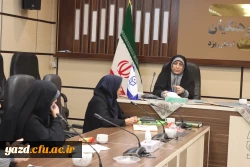 نشست عملیاتی سرپرست دانشگاه فرهنگیان یزد با معاونین و کارشناسان فرهنگی پردیس های استانی برگزار شد.
 4