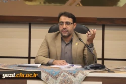نشست عملیاتی سرپرست دانشگاه فرهنگیان یزد با معاونین و کارشناسان فرهنگی پردیس های استانی برگزار شد.
 9