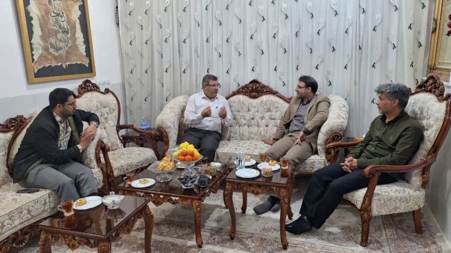 دیدار سرپرست دانشگاه فرهنگیان یزد با پیشکسوت آموزش و پرورش استان و دانشگاه فرهنگیان یزد
 2