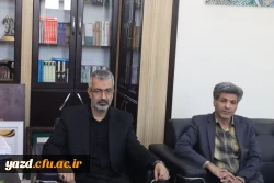 دیدار سرپرست دانشگاه فرهنگیان یزد با رئیس سازمان فرهنگی ورزشی اجتماعی شهرداری
 2