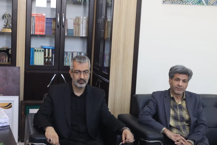 دیدار سرپرست دانشگاه فرهنگیان یزد با رئیس سازمان فرهنگی ورزشی اجتماعی شهرداری
 2