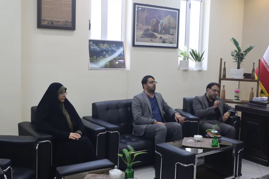 دیدار سرپرست دانشگاه فرهنگیان یزد با رئیس سازمان فرهنگی ورزشی اجتماعی شهرداری
 5