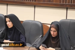 پانزدهمین جلسه شورای پژوهشی و فناوری دانشگاه فرهنگیان استان یزد برگزار شد. 
 6