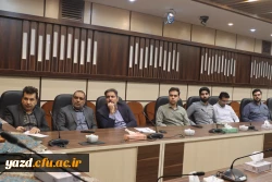 نخستین جلسه کارگروه استانی طراحی غرفه دانشگاه فرهنگیان یزد در نمایشگاه فن بازار استان برگزار شد 
 2