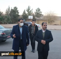بازدید۴ ساعته معاونین استاندار و مدیر کل آموزش و پرورش استان از فضای فیزیکی و مجموعه خوابگاهی و سلف سرویس پردیس حضرت فاطمه الزهرا سلام الله علیها دانشگاه فرهنگیان یزد 
 4