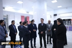 بازدید۴ ساعته معاونین استاندار و مدیر کل آموزش و پرورش استان از فضای فیزیکی و مجموعه خوابگاهی و سلف سرویس پردیس حضرت فاطمه الزهرا سلام الله علیها دانشگاه فرهنگیان یزد 
 4