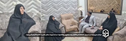 دیدار سرپرست و مدیران دانشگاه فرهنگیان یزد با بانوی پیشکسوت مرکز تربیت معلم حضرت فاطمه الزهرا(س) یزد
 2