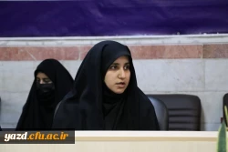 آیین تکریم و معارفه مسئول جدید بسیج دانشجویی پردیس حضرت فاطمه الزهرا (س) دانشگاه فرهنگیان یزد برگزار شد
 8