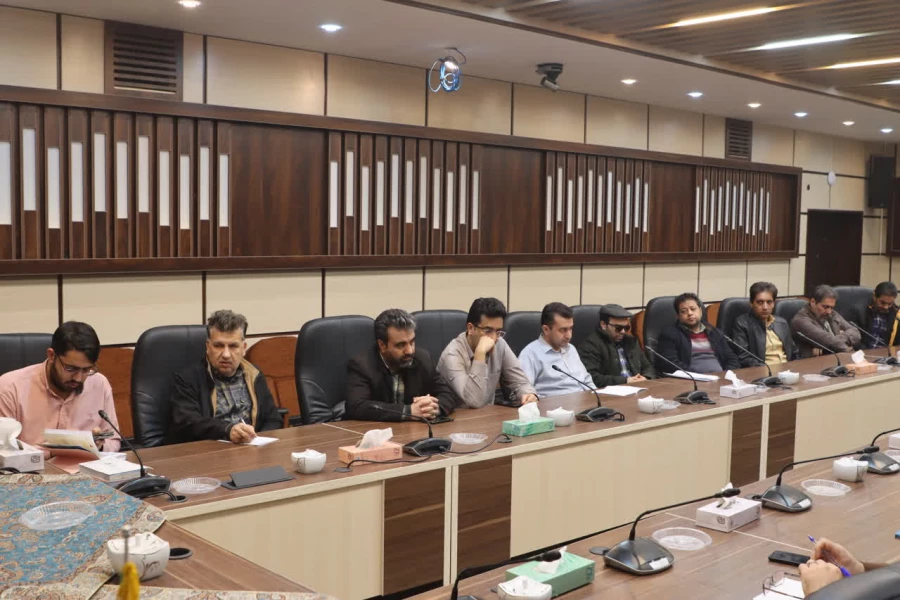 جلسه ستاد برگزاری امتحانات در پردیس شهیدان پاک نژاد برگزار شد. 
 3