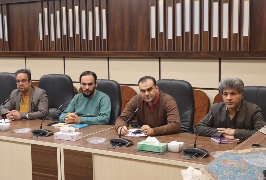 جلسه ستاد برگزاری امتحانات در پردیس شهیدان پاک نژاد برگزار شد. 
 4