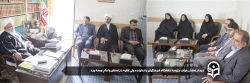 دیدار اعضاء هیات رئیسه دانشگاه فرهنگیان با نماینده ولی فقیه در استان و امام جمعه یزد 2