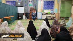 دانشجو معلمان پردیس های استانی دانشگاه فرهنگیان یزد در مراسم معنوی اعتکاف دانشجویی ایام رجبیه شرکت کردند. 
 4