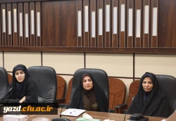 جلسه مشترک گروه های آموزشی و شورای پژوهشی و فناوری دانشگاه فرهنگیان استان یزد برگزار شد.
 2