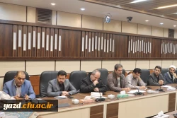 جلسه مشترک گروه های آموزشی و شورای پژوهشی و فناوری دانشگاه فرهنگیان استان یزد برگزار شد.
 3