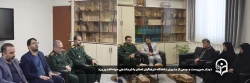 دیدار سرپرست و جمعی از مدیران دانشگاه فرهنگیان استان با فرماندهی سپاه الغدیر یزد
 2