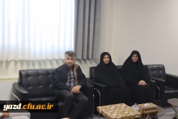 دیدار سرپرست و جمعی از مدیران دانشگاه فرهنگیان استان با فرماندهی سپاه الغدیر یزد
 4