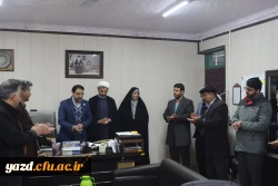 سرپرست معاونت توسعه منابع و امور دانشجویی پردیس شهیدان پاک نژاد دانشگاه فرهنگیان یزد منصوب شد. 3