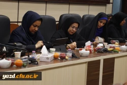 پنجمین نشست خبری سرپرست دانشگاه فرهنگیان یزد با حضور پرشور خبرنگاران و اصحاب رسانه برگزار شد. 8