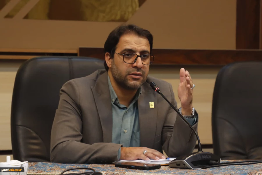 جلسه آسیب شناسی سومین همایش ملی امور تربیتی دانشگاه فرهنگیان یزد برگزار شد.
 3