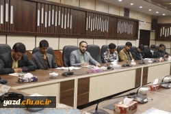 یکصد و سی وپنجمین جلسه شورای فرهنگی اجتماعی دانشگاه فرهنگیان استان یزد برگزار شد.
 6