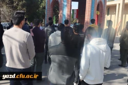 تجمع خانواده دانشگاه فرهنگیان یزد در حمایت از جبهه مقاومت و گرامیداشت یاد و خاطره شهید سید حسن نصرالله و شهید هاشم صفی الدین 3