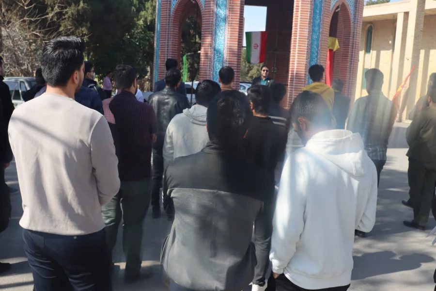 تجمع خانواده دانشگاه فرهنگیان یزد در حمایت از جبهه مقاومت و گرامیداشت یاد و خاطره شهید سید حسن نصرالله و شهید هاشم صفی الدین 3