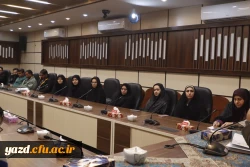 چهارمین دیدار صمیمانه سرپرست دانشگاه فرهنگیان یزد با نیروهای شرکتی و خدماتی پردیس های استانی برگزار شد. 8