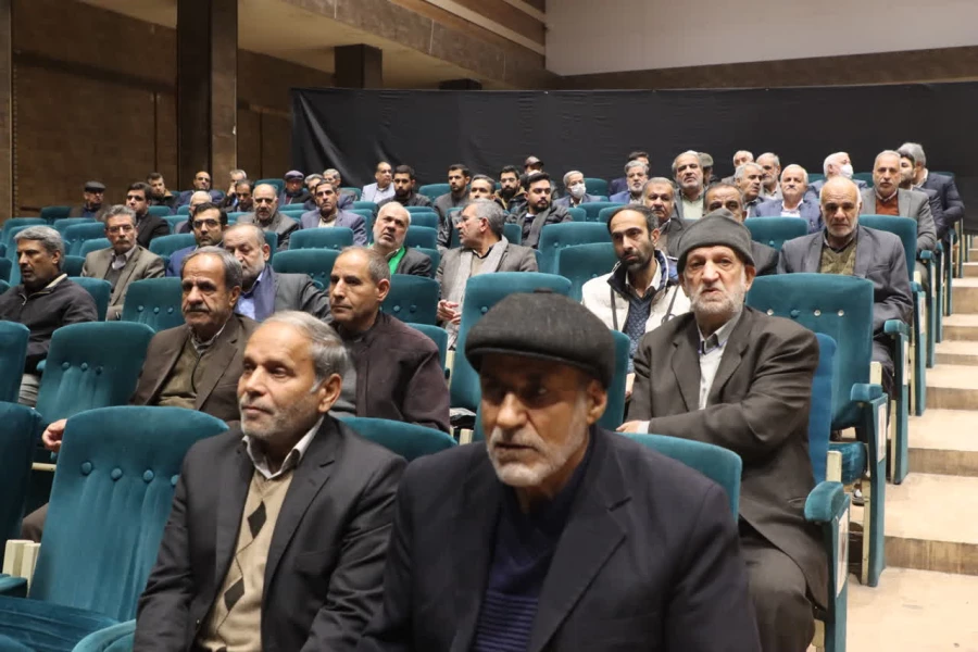 مراسم بزرگداشت شادروان حاج حسن داوودی استاد برجسته استان و دانشگاه و معلم فرهیخته و فرزانه
 2