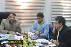 بیست و یکمین جلسه کمیته تغذیه استانی دانشگاه فرهنگیان یزد برگزار شد. 
 2