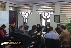 بیست و یکمین جلسه کمیته تغذیه استانی دانشگاه فرهنگیان یزد برگزار شد. 
 4