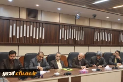 ششمین جلسه شورای آموزشی دانشگاه فرهنگیان یزد تشکیل شد. 3