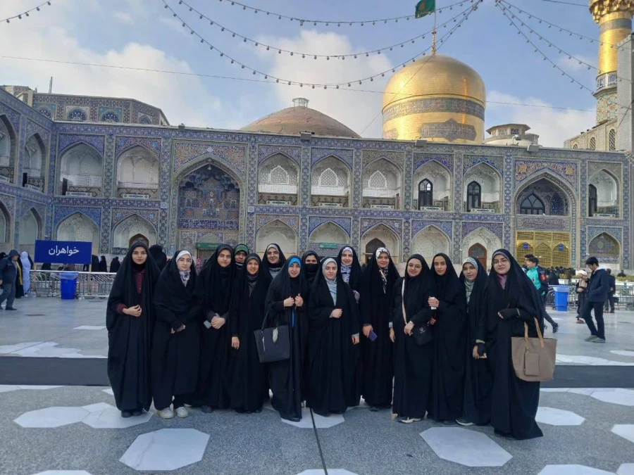 اردوی زیارتی-فرهنگی مشهد مقدس حریم رضوان ۱۴۰۳ دانشگاه فرهنگیان یزد برگزار شد.
 3