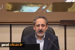 نشست هم اندیشی و تبیینی اساتید با عنوان چالش ها و راهکارهای سرمایه گذاری برای تولید در اقتصاد مقاومتی در دانشگاه فرهنگیان یزد برگزار شد.
 5