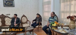 دیدار سرپرست دانشگاه فرهنگیان یزد با پیشکسوت فاخر آموزش و پرورش استان و مدرس مرکز تربیت معلم شهید پاک نژاد یزد 5