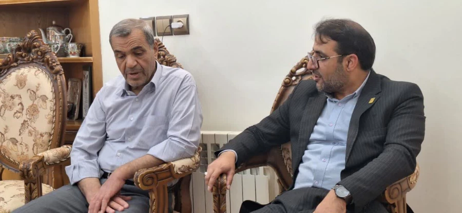 دیدار سرپرست دانشگاه فرهنگیان یزد با پیشکسوت فاخر آموزش و پرورش استان و مدرس مرکز تربیت معلم شهید پاک نژاد یزد 6