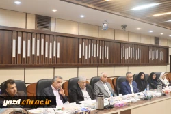 اولین جلسه هیأت مدیره بنیاد خیّرین حامی دانشگاه فرهنگیان یزد در سال جدید برگزار شد. 7