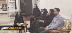 دیدار سرپرست و مدیران دانشگاه فرهنگیان یزد با خانواده فرهیخته و برجسته و پیشکسوت تربیت معلم و آموزش و پرورش شادروان استاد حسن داودی و تقدیر و تجلیل از مجاهدت های ایشان  3