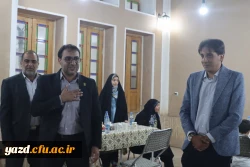 دیدار صمیمانه سرپرست و مدیران دانشگاه با معاونان و کارشناسان آموزش پردیس های استانی و تقدیر از تلاش ها و زحمات ارزشمند آنان برگزار شد.  4