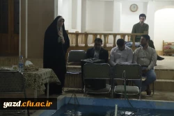 آیین تجلیل از حافظان و سرآمدان قرآنی پردیس حضرت فاطمه الزهرا (س) دانشگاه فرهنگیان یزد برگزار شد.
 4