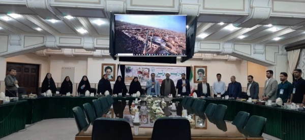 مراسم افتتاحیه مرحله منطقه ای دوازدهمین جشنواره تخصصی تدریس برتر با حضور نمایندگانی از ۷ استان کشور به میزبانی دانشگاه فرهنگیان استان یزد برگزار شد 
 6