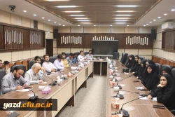 یکصد و سی و هفتمین جلسه شورای فرهنگی دانشگاه فرهنگیان یزد برگزار شد.
 4