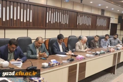   صد و سی و نهمین جلسه شورای فرهنگی اجتماعی دانشگاه فرهنگیان یزد برگزار شد 
 4