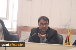 دومین جلسه شورای دانشجویی دانشگاه فرهنگیان استان یزد برگزار شد. 
 3