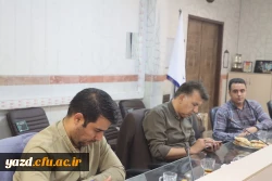 دومین جلسه شورای دانشجویی دانشگاه فرهنگیان استان یزد برگزار شد. 
 4